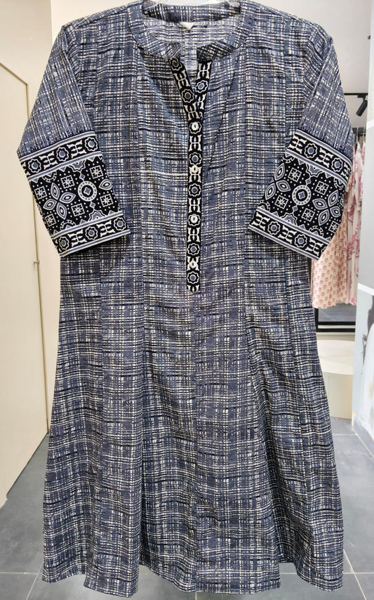 GREY PANEL CUT CO ORD SET