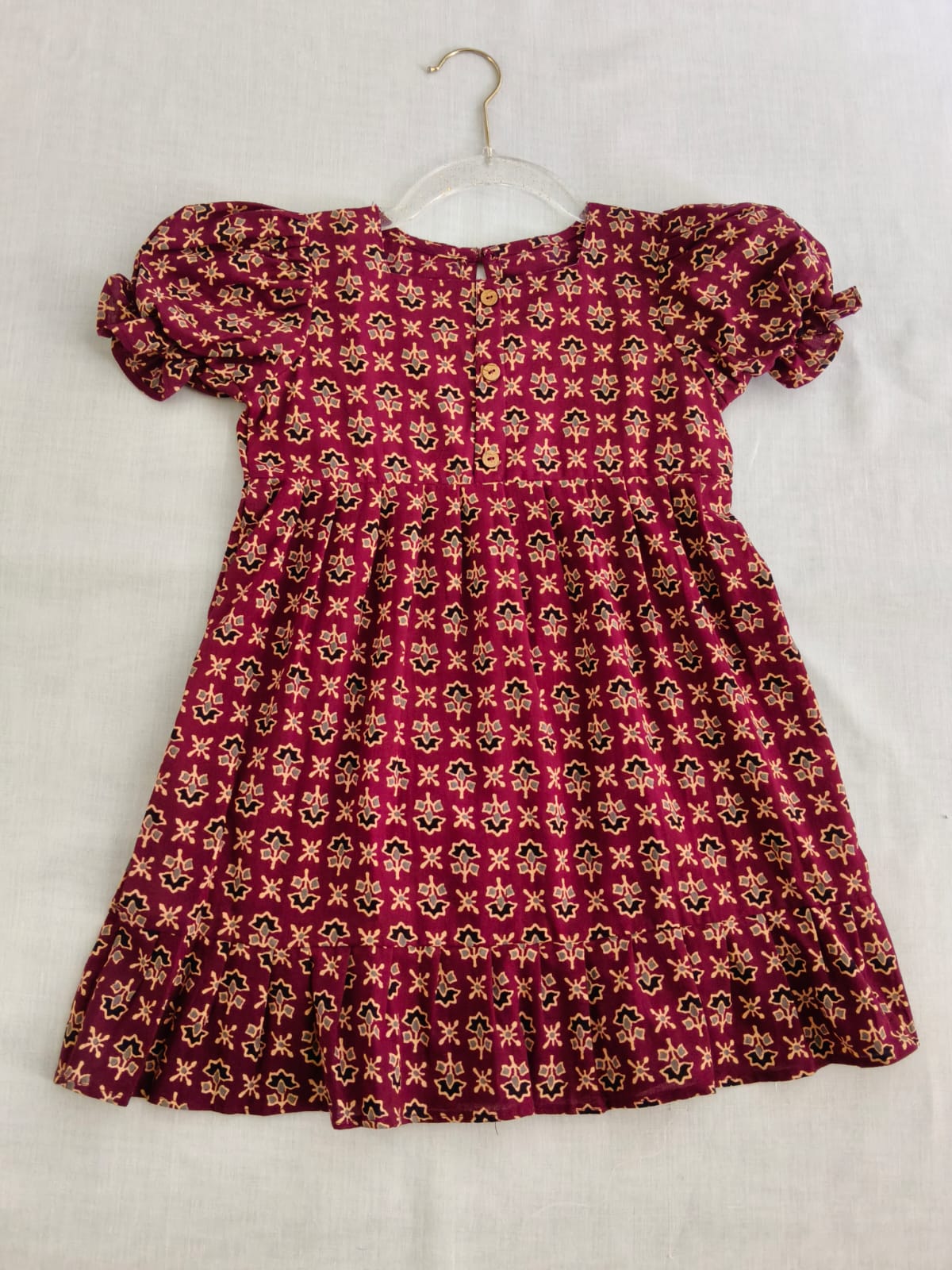 Purple Floral Dress