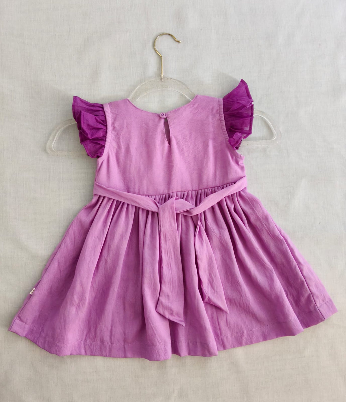 Lavender Floral Dress